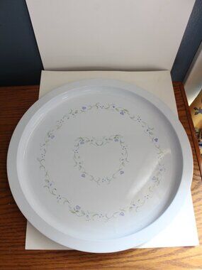 Corelle Country Cottage Tin 13" Tray Round